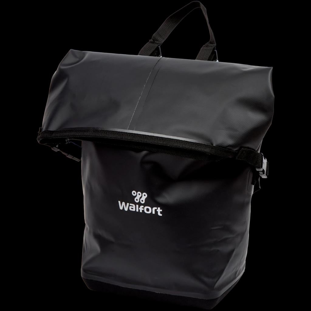 Walfort Waterdichte Fietstas - 10 Liter Zwart, Ophalen of Verzenden, Nieuw, Walfort