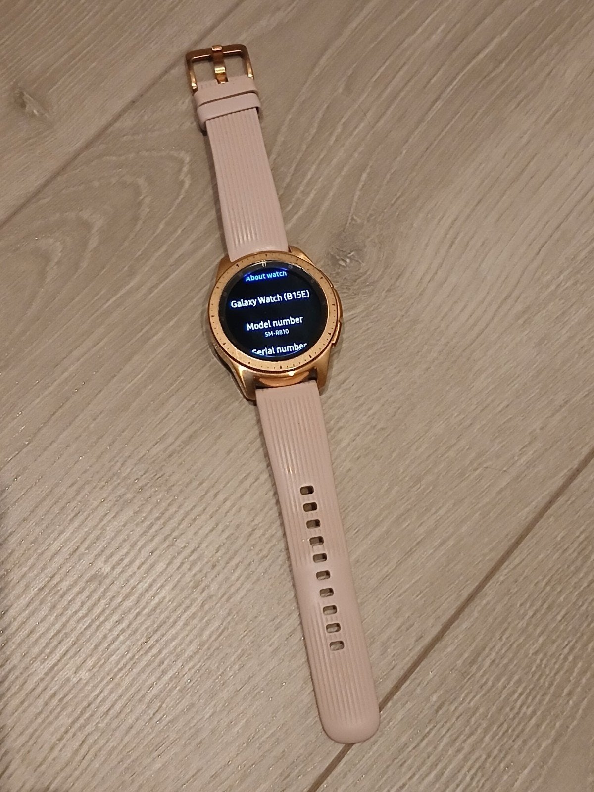 Samsung Galaxy Watch with Charger, Ophalen, Zo goed als nieuw, Zwart, Android