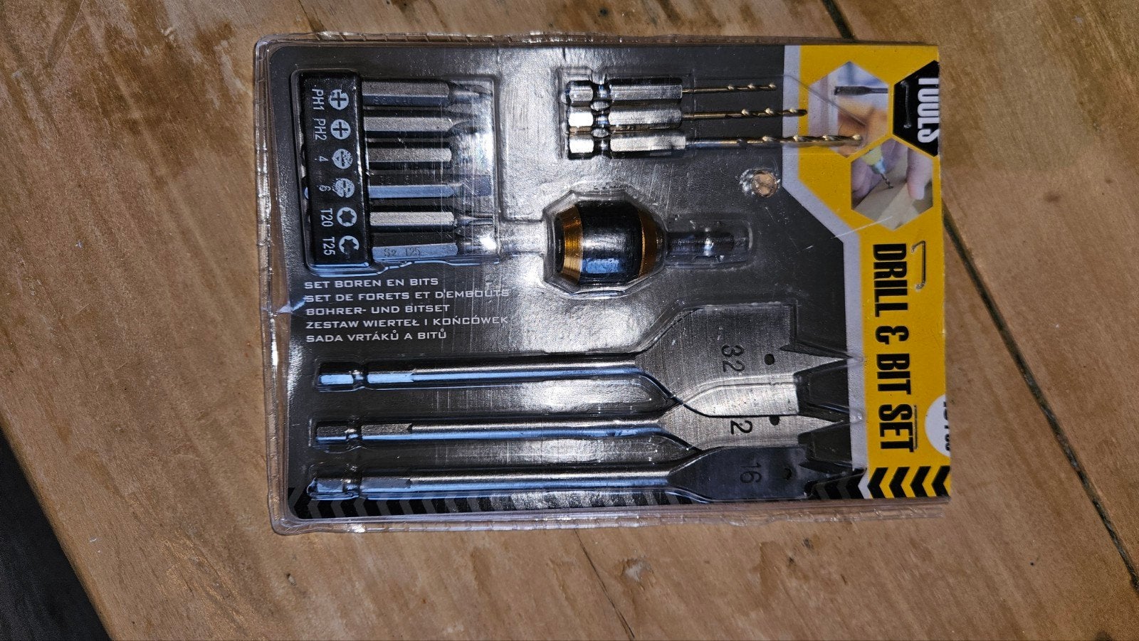 Nieuwe Boor- en Bitset - Complete Set voor Klussen, Ophalen of Verzenden, Nieuw, Overige typen