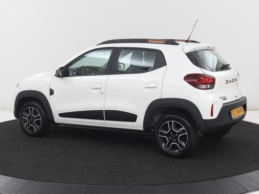 Dacia Spring 65 Extreme 27 kWh | SOH 94,5% | Leder | Camera, Auto's, Gebruikt, 4 stoelen, Wit, 291 min