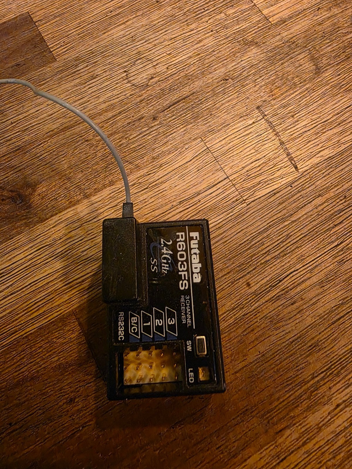 Futaba R603FS 2.4G 3-kanaals ontvanger, Hobby en Vrije tijd, Ophalen of Verzenden, Gebruikt