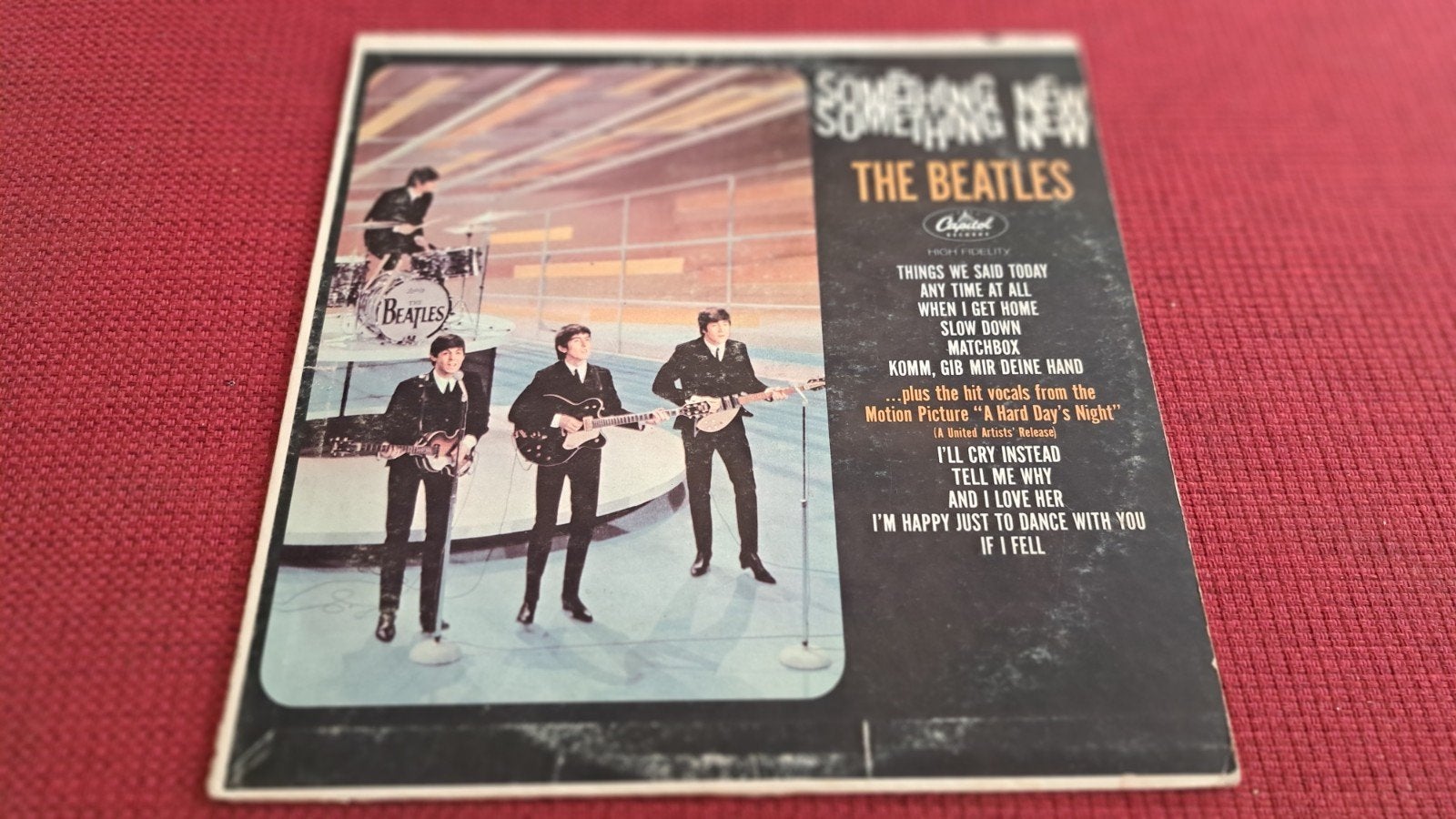 Beatles Something New  (origineel 1964 Capitol vinyl), Ophalen of Verzenden