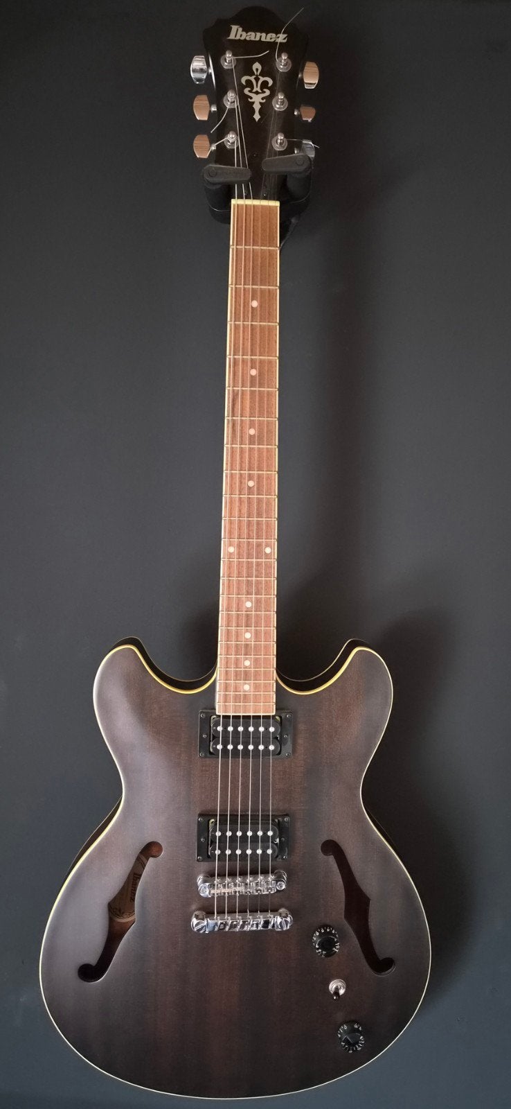 Ibanez AS53-TKF Semi-Hollow Body Elektrische Gitaar, Ophalen, Zo goed als nieuw, Semi-solid body, Ibanez