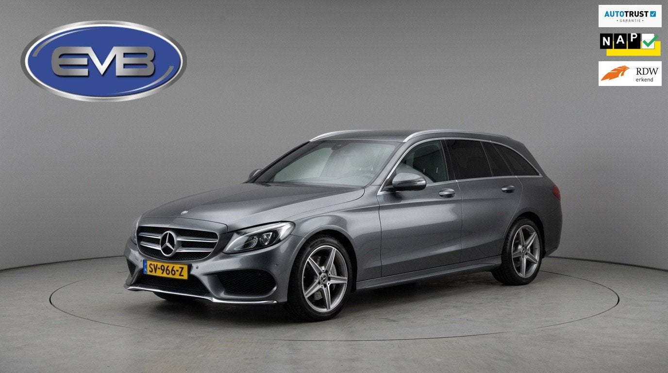 Mercedes-Benz C-klasse Estate 180 AMG Sport Edition, Auto's, Automaat, Achterwielaandrijving, Euro 6, 750 kg