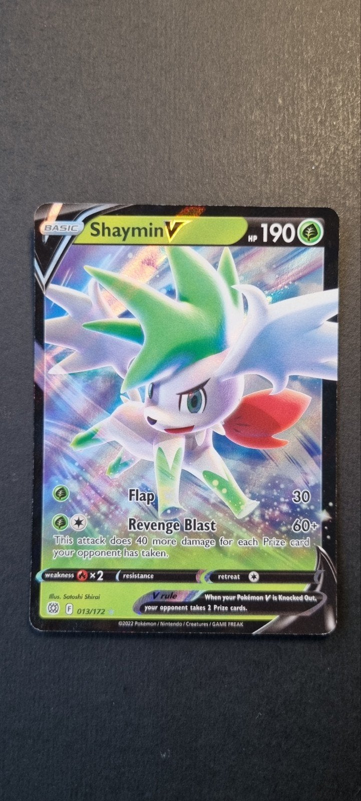 Shaymin V BRS 013, Ophalen of Verzenden, Zo goed als nieuw, Losse kaart