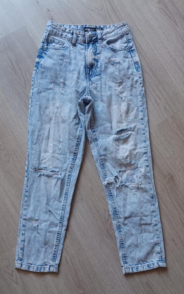 ZGAN Spijkerbroek maat XXS van New Yorker, Kleding | Dames, Ophalen of Verzenden, Zo goed als nieuw, Blauw, W27 (confectie 34) of kleiner
