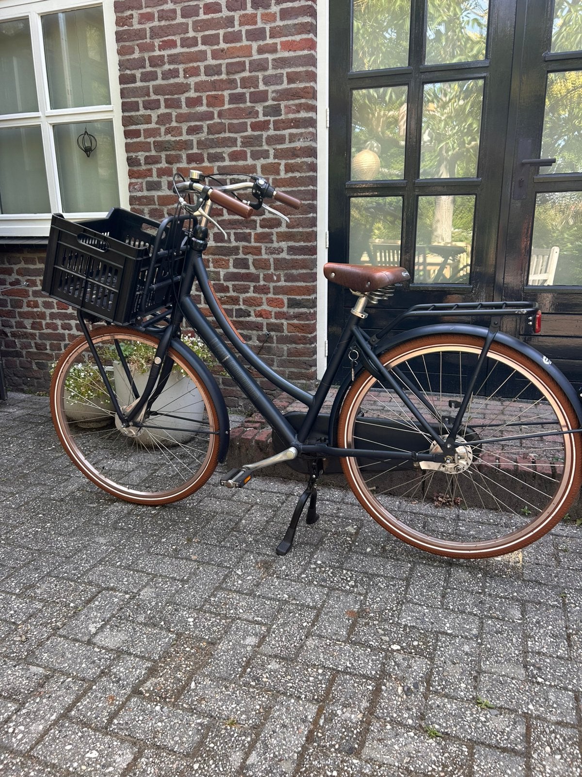 Cortina fiets blauw  vraagprijs 290,00, Fietsen en Brommers, Ophalen, Gebruikt, 47 tot 50 cm, Versnellingen