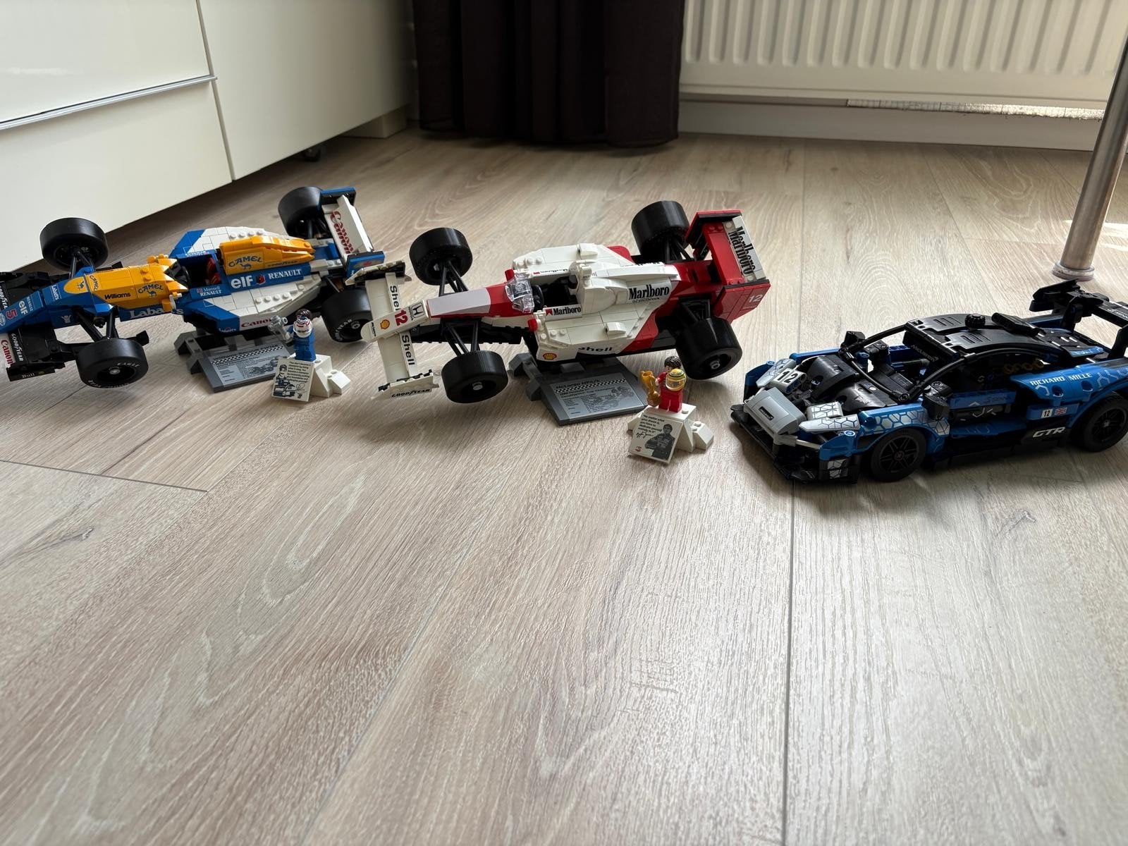 Complete LEGO Formule 1 collectie – 3 racewagens, Lego, Ophalen of Verzenden, Zo goed als nieuw, Racers