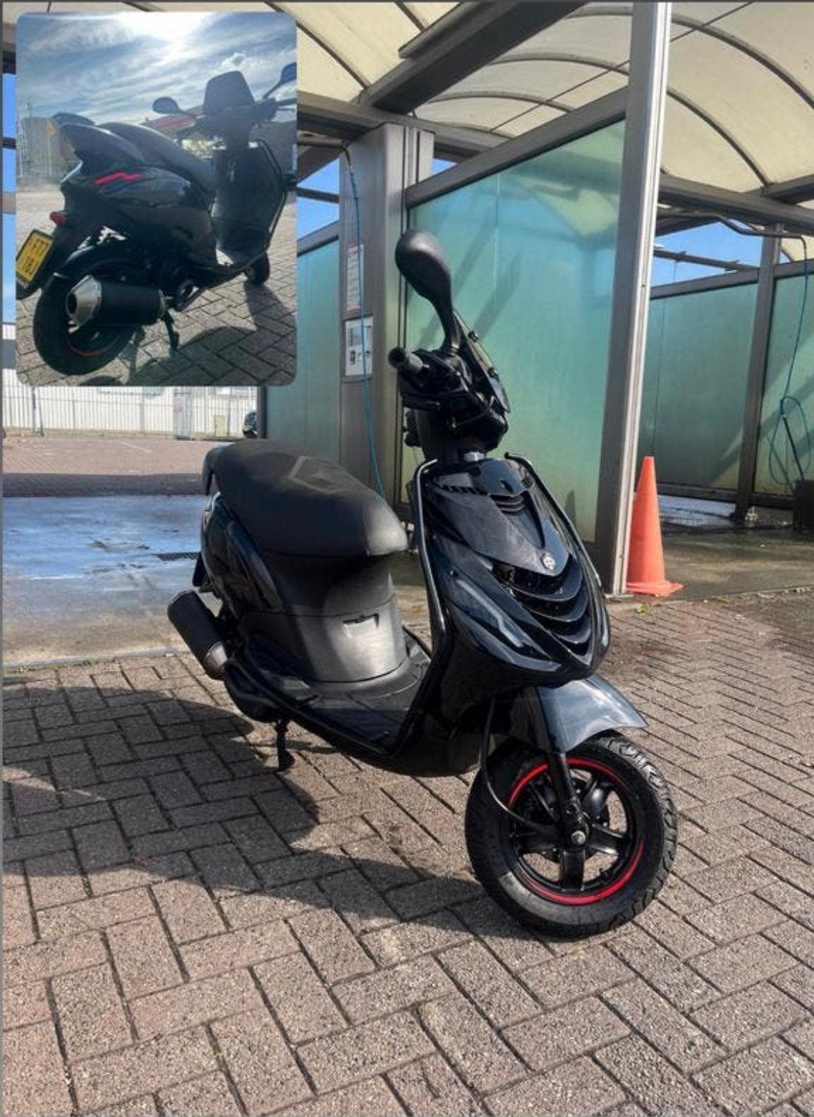 Piaggio zip 4t, Ophalen, Zo goed als nieuw, Piaggio