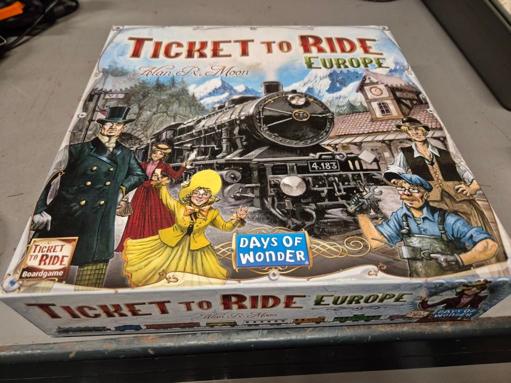 Ticket to Ride Europe, Ophalen