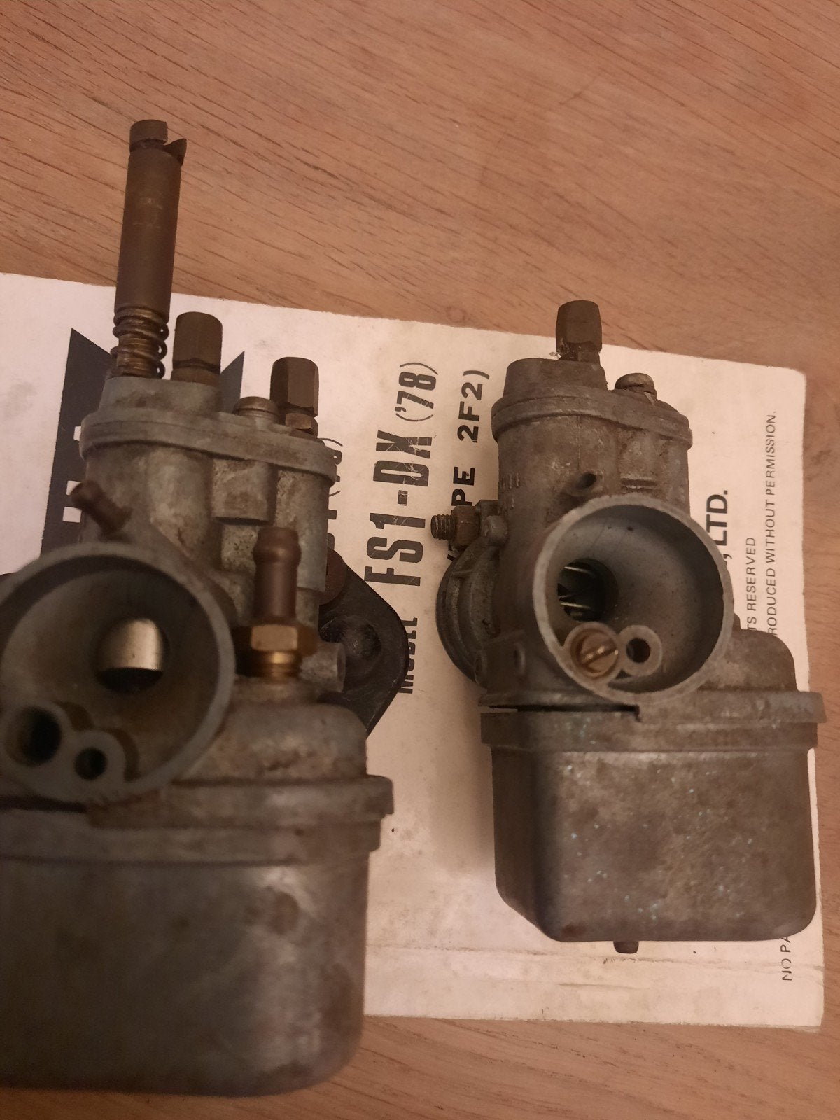 yamaha fs1 mikuni 10mm, Fietsen en Brommers, Ophalen of Verzenden