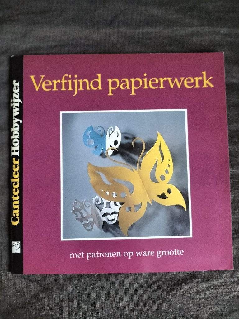 Cantecleer Hobbywijzer - Verfijnd papierwerk, Ophalen of Verzenden, Zo goed als nieuw, Overige onderwerpen, Angela Jensen-Markhoff