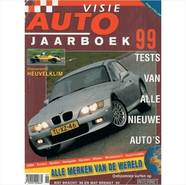 Autovisie Jaarboek 1999 #2 Nederlands, Ophalen of Verzenden, Gelezen, Algemeen