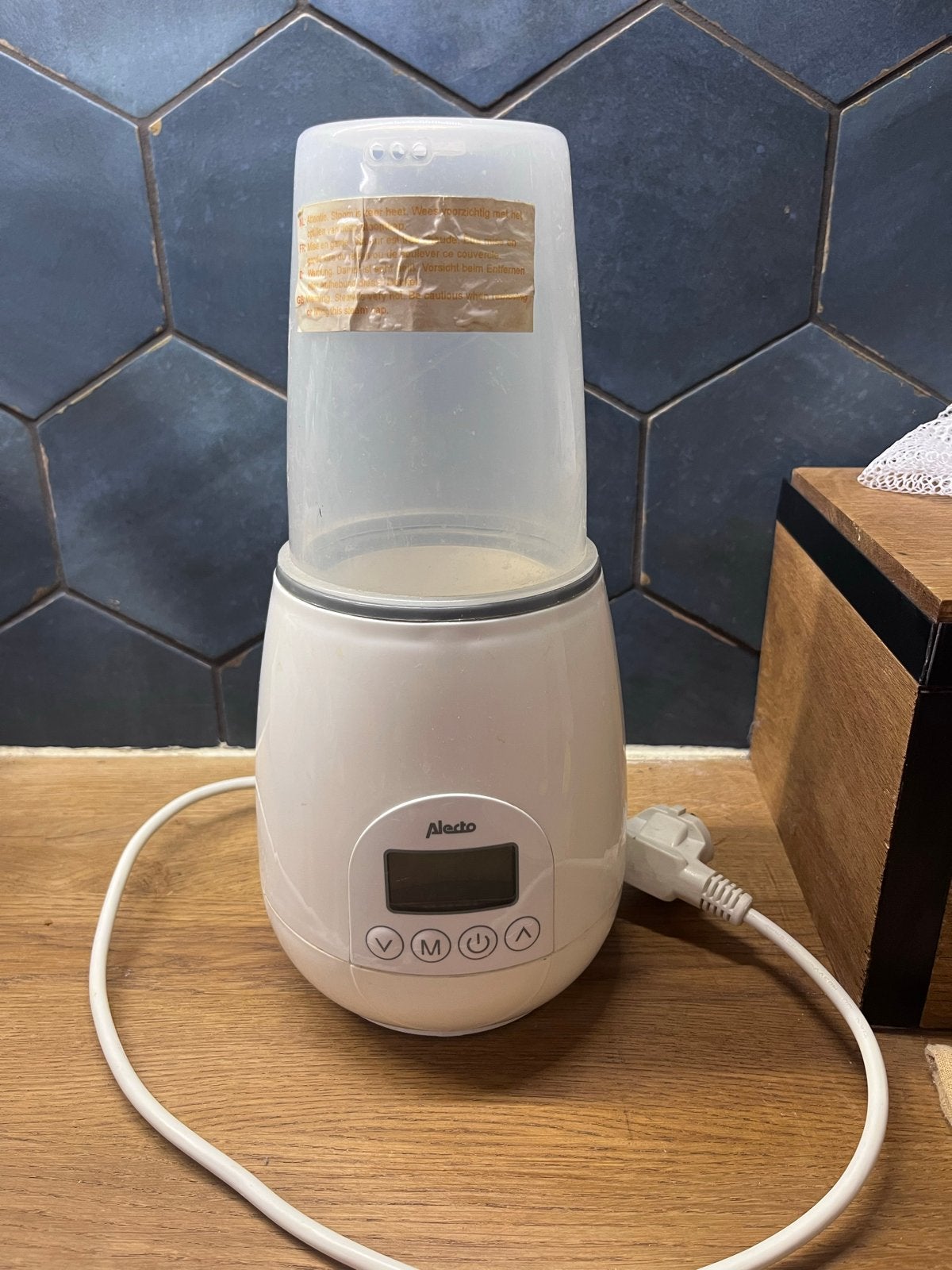 Flessenwarmer Alecto - gratis af te halen, Ophalen, Gebruikt