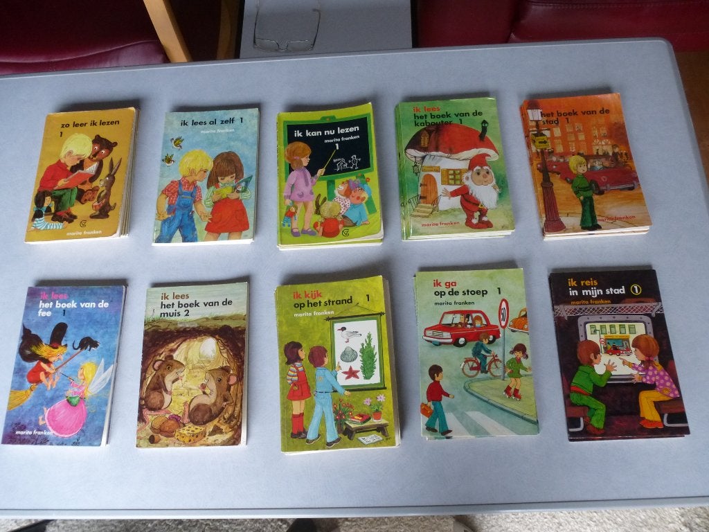 leren lezen door Marita Franken, 35 delen, 1975, Non-fictie, Ophalen of Verzenden, Zo goed als nieuw, Marita Franken