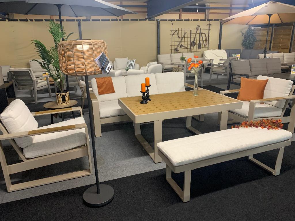 Loungeset Manuel, Ophalen, Bank, Loungeset, 7 zitplaatsen