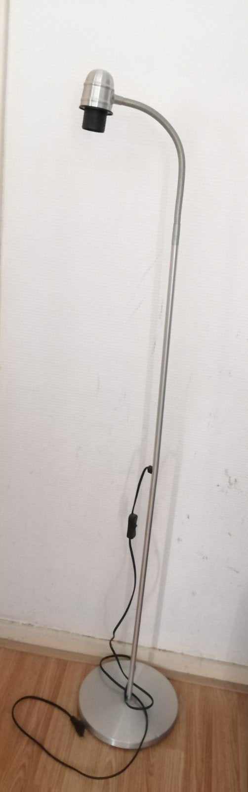 Aluminium vloerlamp (geen lampenkap), Ophalen, Gebruikt, 100 tot 150 cm