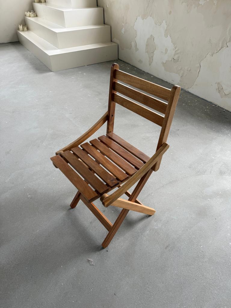 11x Zara Home Klapstoelen - Houten Stoelen, Ophalen, Gebruikt, Bruin, Vijf, Zes of meer stoelen
