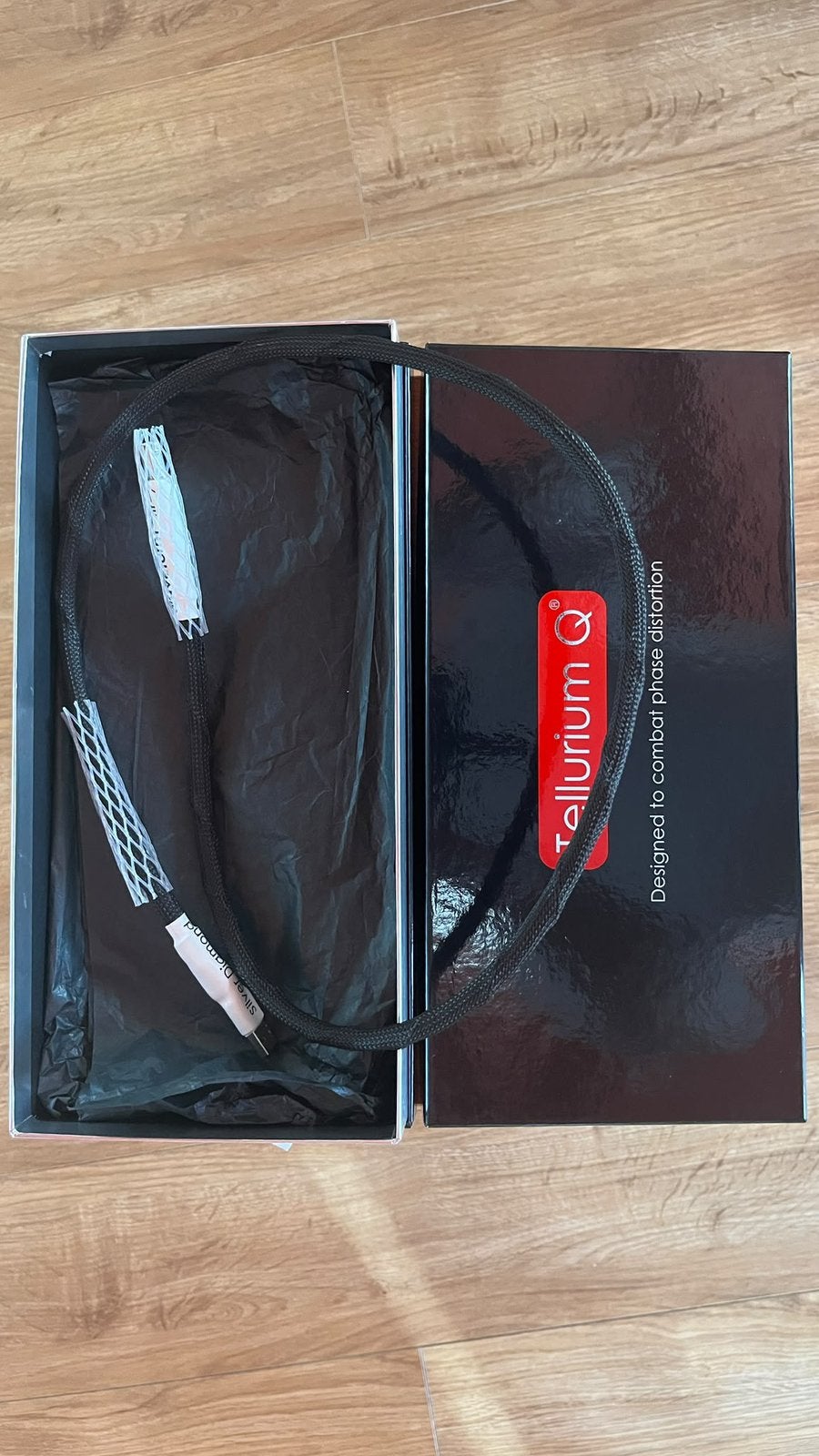 Tellurium Q Silver Diamond USB cable, Audio, Tv en Foto, Ophalen of Verzenden, Zo goed als nieuw, Minder dan 2 meter, Interlink-kabel