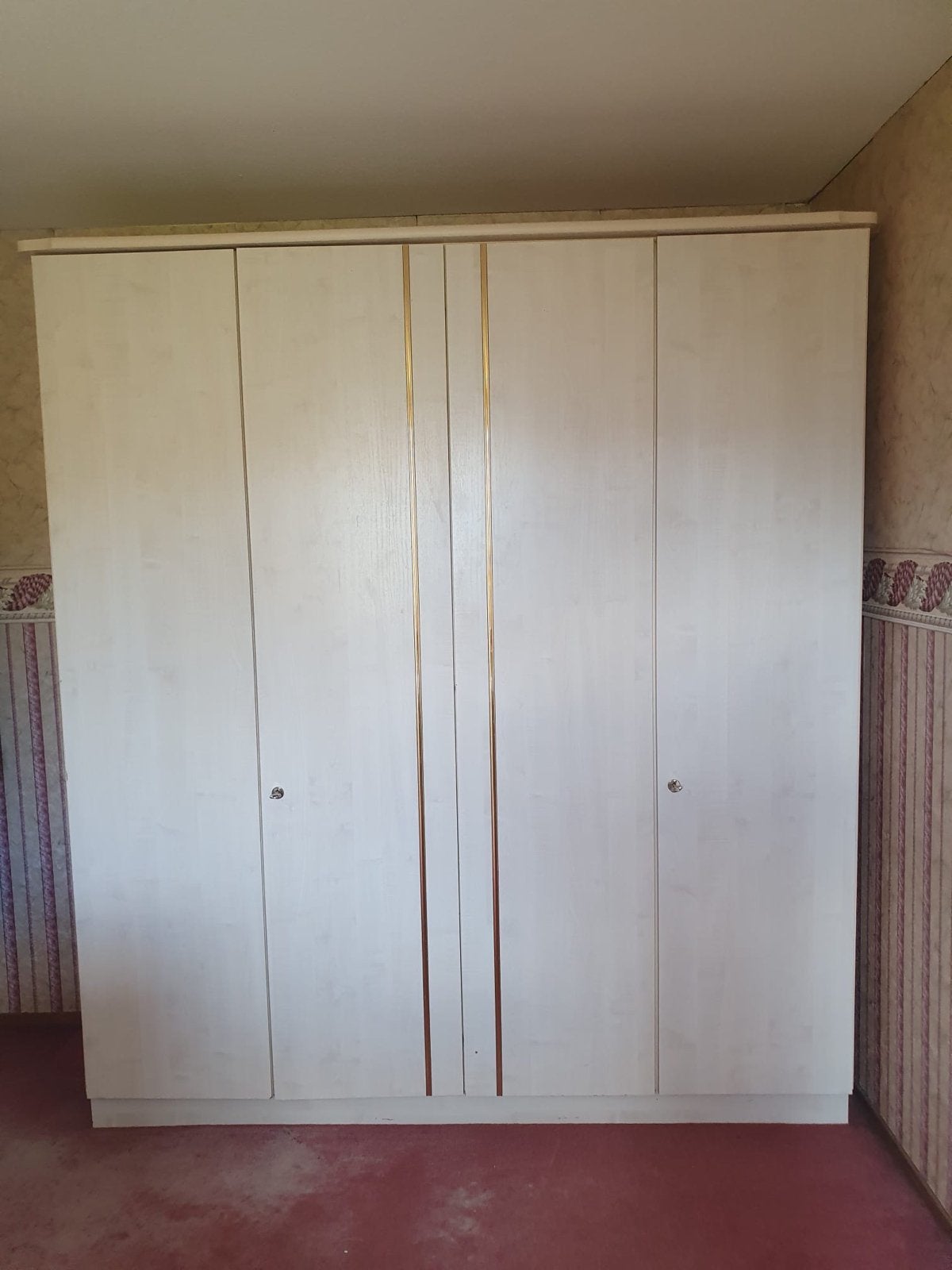 kledingkast lage kast en salontafel, Ophalen, Gebruikt, 200 cm of meer, 150 tot 200 cm