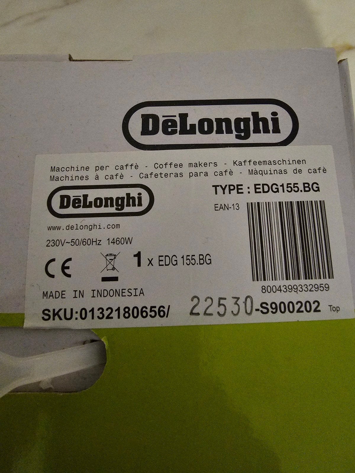 DeLonghi Nescafé Dolce Gusto Mini Me DEFECT Koffiezetapparaa, Koffiepads en cups, Koffiemachine, Ophalen of Verzenden, 1 kopje