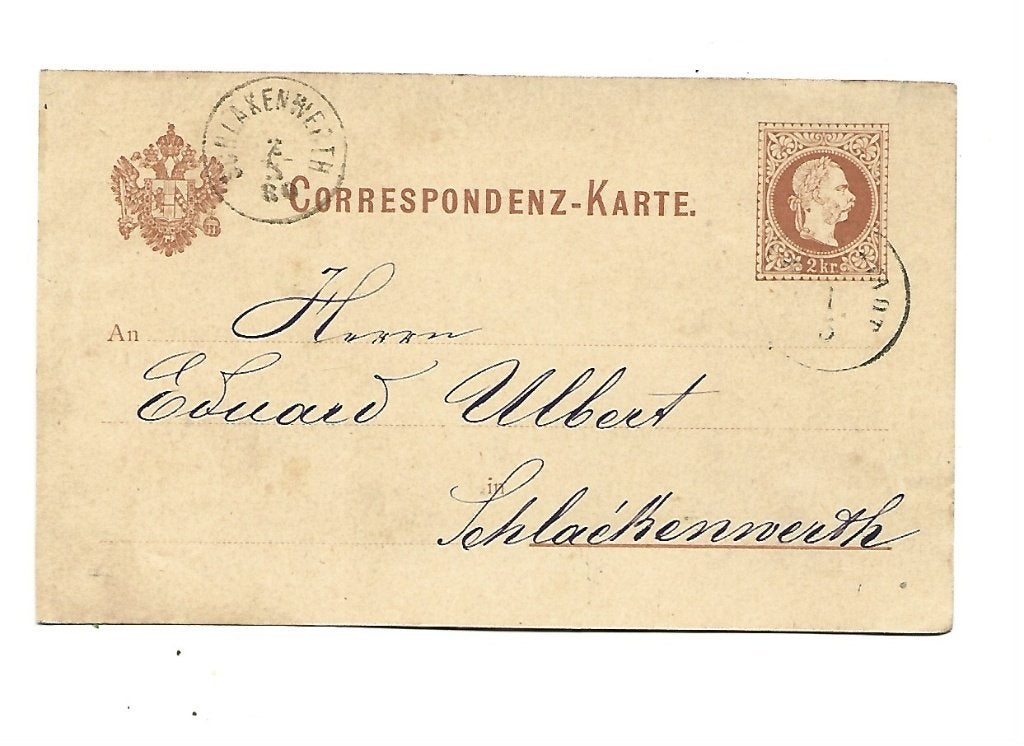 Oostenrijk -Hongarije, Postzegels en Munten, Brieven en Enveloppen | Buitenland, Verzenden, Briefkaart
