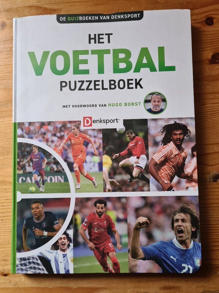 Het Voetbal Puzzelboek _ Quizboek van Denksport, Ophalen of Verzenden, 500 t/m 1500 stukjes, Nieuw, Puzzelboek