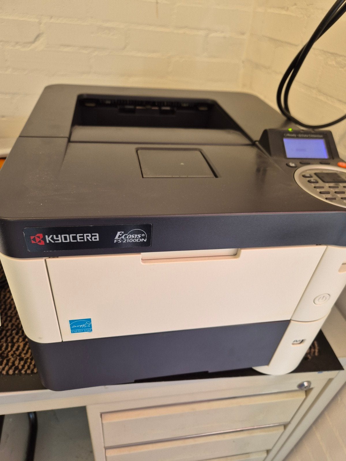 Kyocera ECOSYS FS-2100DN Laserprinter - Zwart/Wit, Computers en Software, Printers, Ophalen, Zwart-en-wit printen, Printer, Draadloos