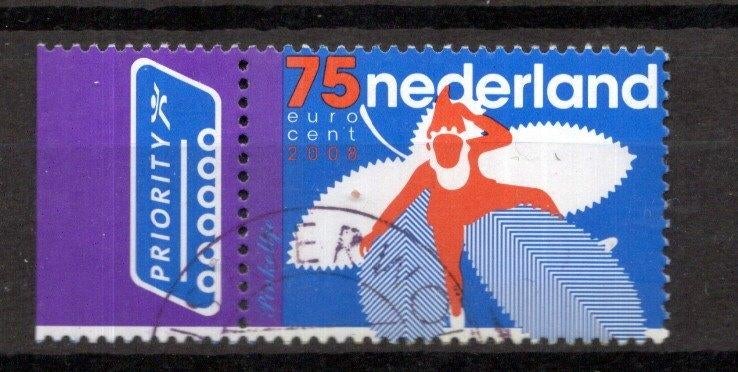gestempelde zegel. 2008: kabouter, Ophalen of Verzenden, Na 1940, Gestempeld