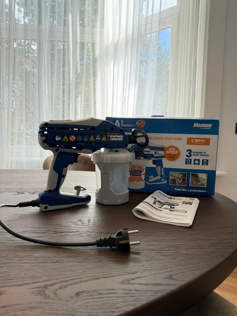 Magnum by Graco A5 Compact ds 360, Ophalen of Verzenden, Zo goed als nieuw, Verfspuit of Verfpomp