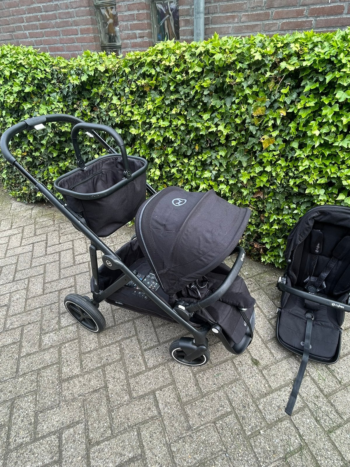 Cybex Gazelle S + 2 e zitje, Kinderen en Baby's, Buggy's, Zo goed als nieuw, Regenhoes, Ophalen
