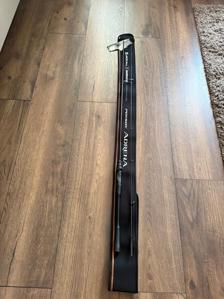 Shimano Poison Adrena 276M-2 2024 229 cm - 5 - 15 Gram, Ophalen of Verzenden, Zo goed als nieuw, Werphengel