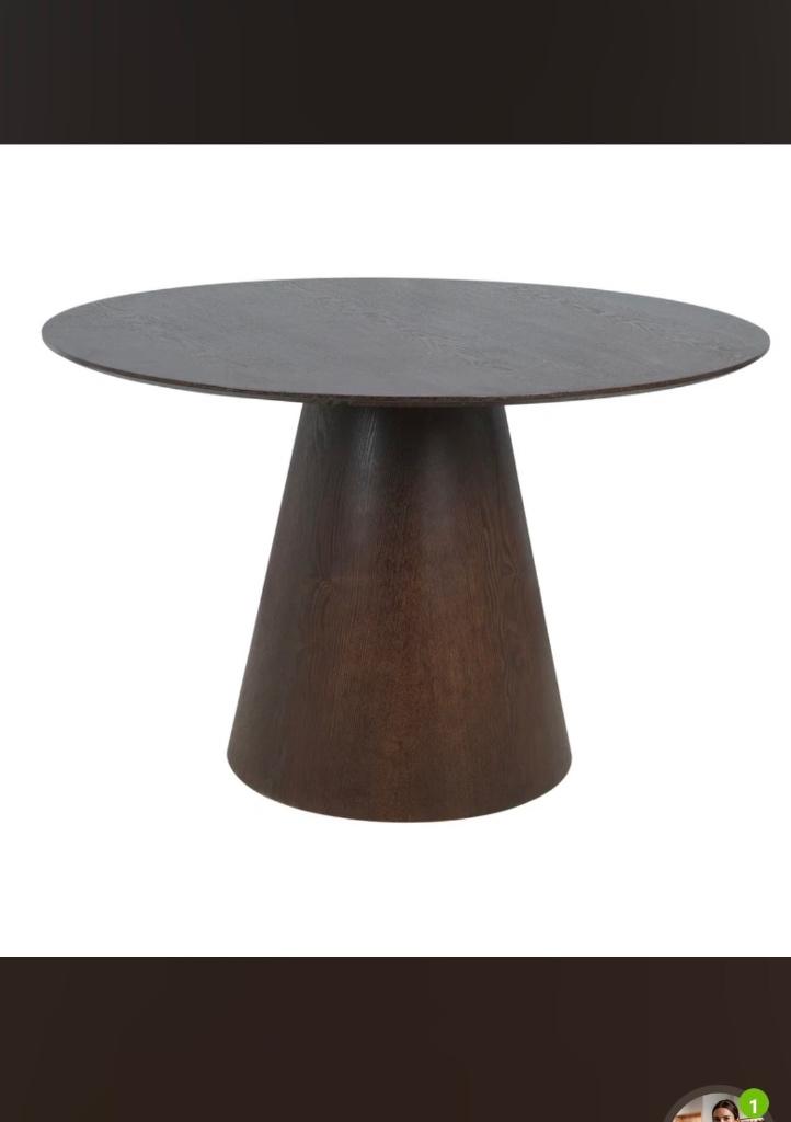Eettafel rond, Huis en Inrichting, Tafels | Eettafels, Ophalen, Japandi, Rond, Nieuw