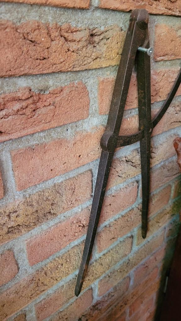Steekpasser, devider uit smederij, Antiek en Kunst, Antiek | Gereedschap en Instrumenten, Ophalen of Verzenden