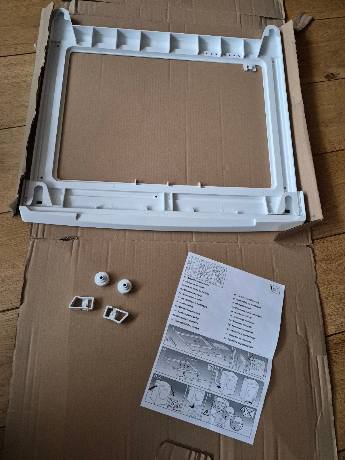 Wasmachine stapelkit - Nieuwstaat, Ophalen of Verzenden, Nieuw