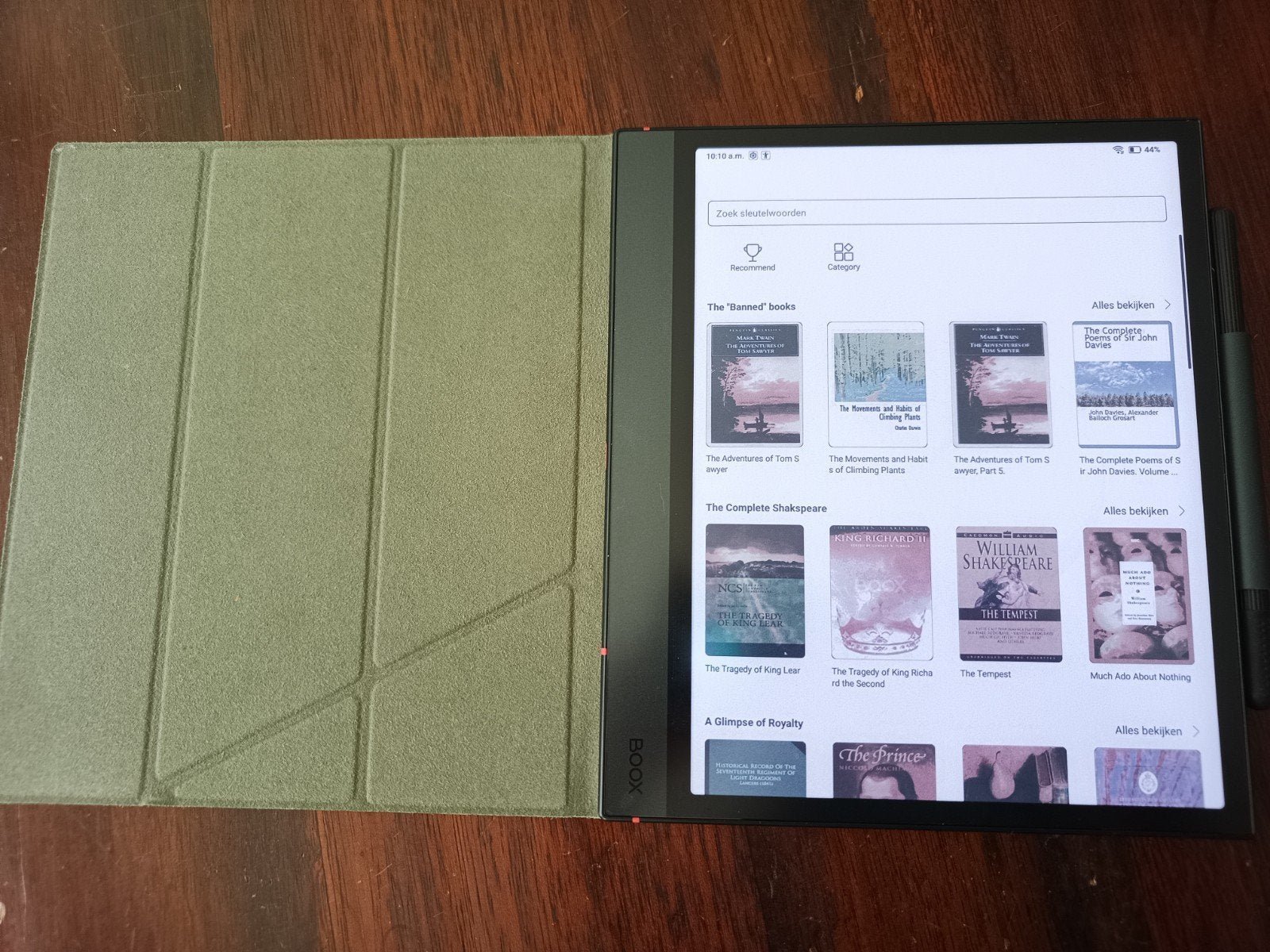 Onyx Boox Note Air 4C, Onyx Boox, Bluetooth, Nieuw, Ophalen of Verzenden