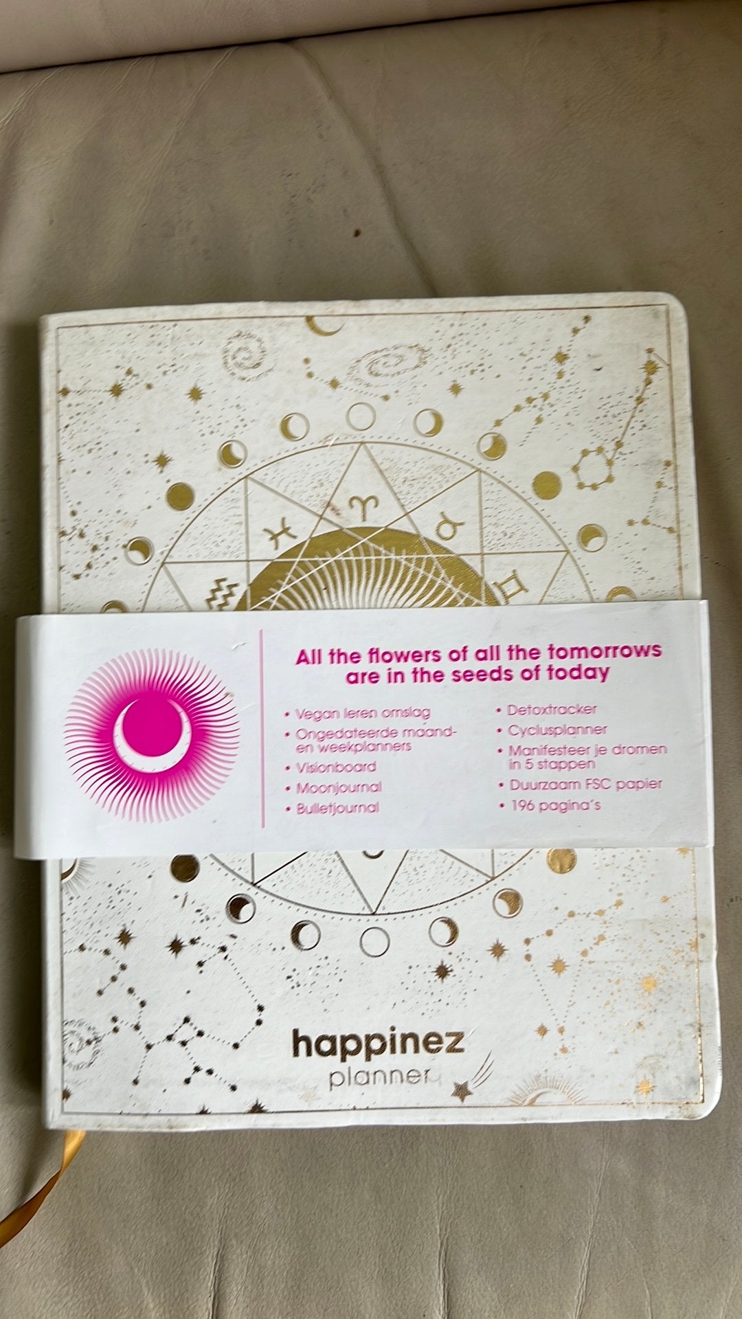 Happinez planner nieuw, Ophalen of Verzenden, Nieuw