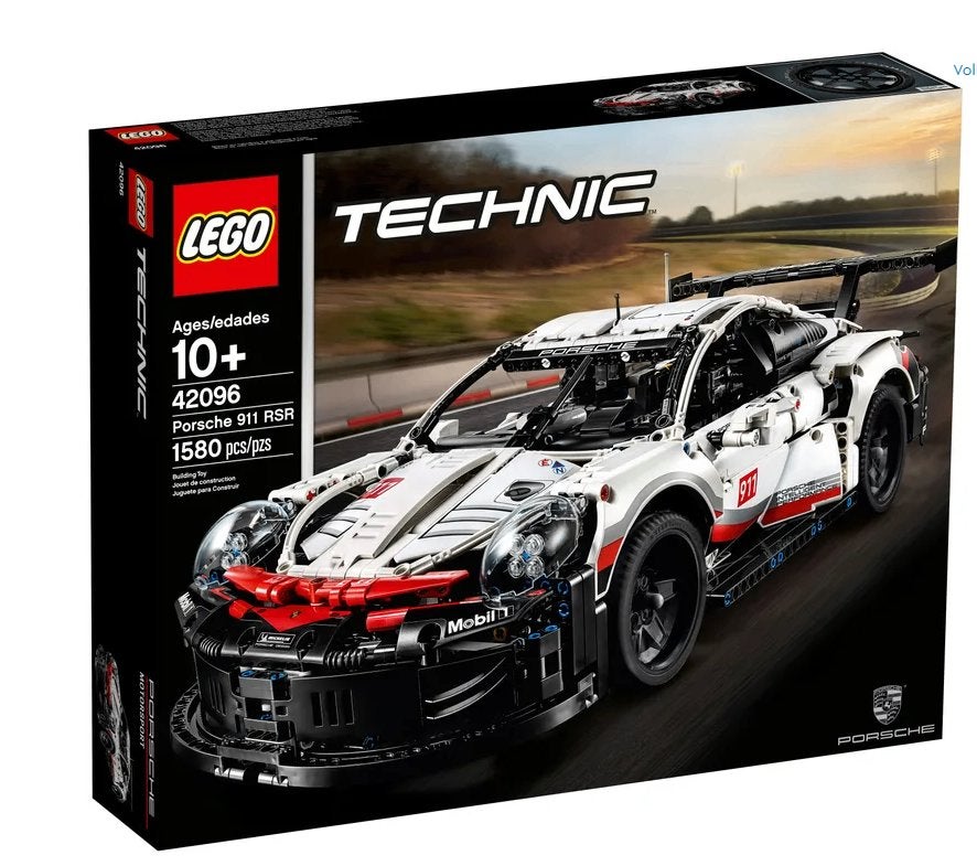Lego Technic Porsche 911 RSR (42096), Lego, Nieuw, Ophalen of Verzenden, Technic