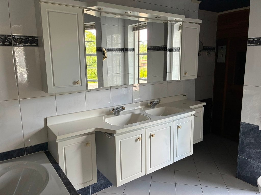 Luxe Detremmerie badkamermeubel 200 cm breed, Ophalen, 200 cm of meer, Zo goed als nieuw, 200 cm of meer