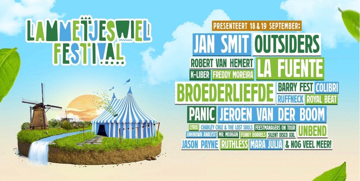 2 Vrijdag Tickets Lammetjeswiel Festival 2026, Tickets en Kaartjes, Twee personen