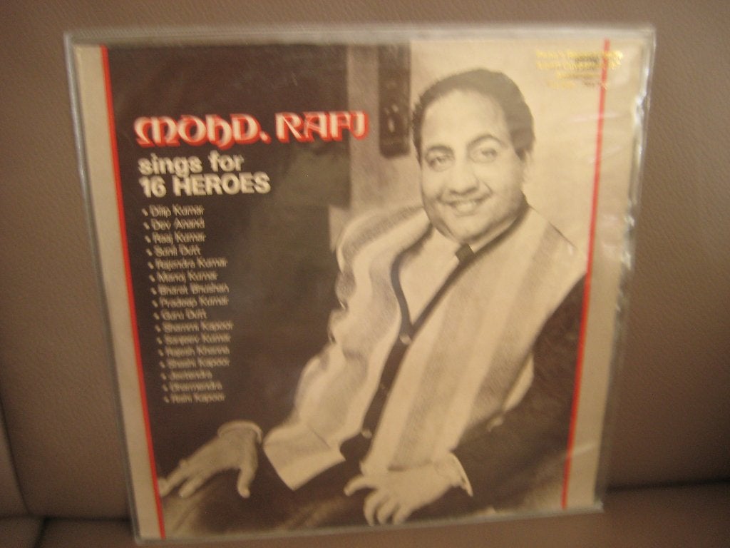 Mohd. Rafi* – Mohd. Rafi sings for 16 Heroes, Zo goed als nieuw, 12 inch, Indiaas, Ophalen of Verzenden