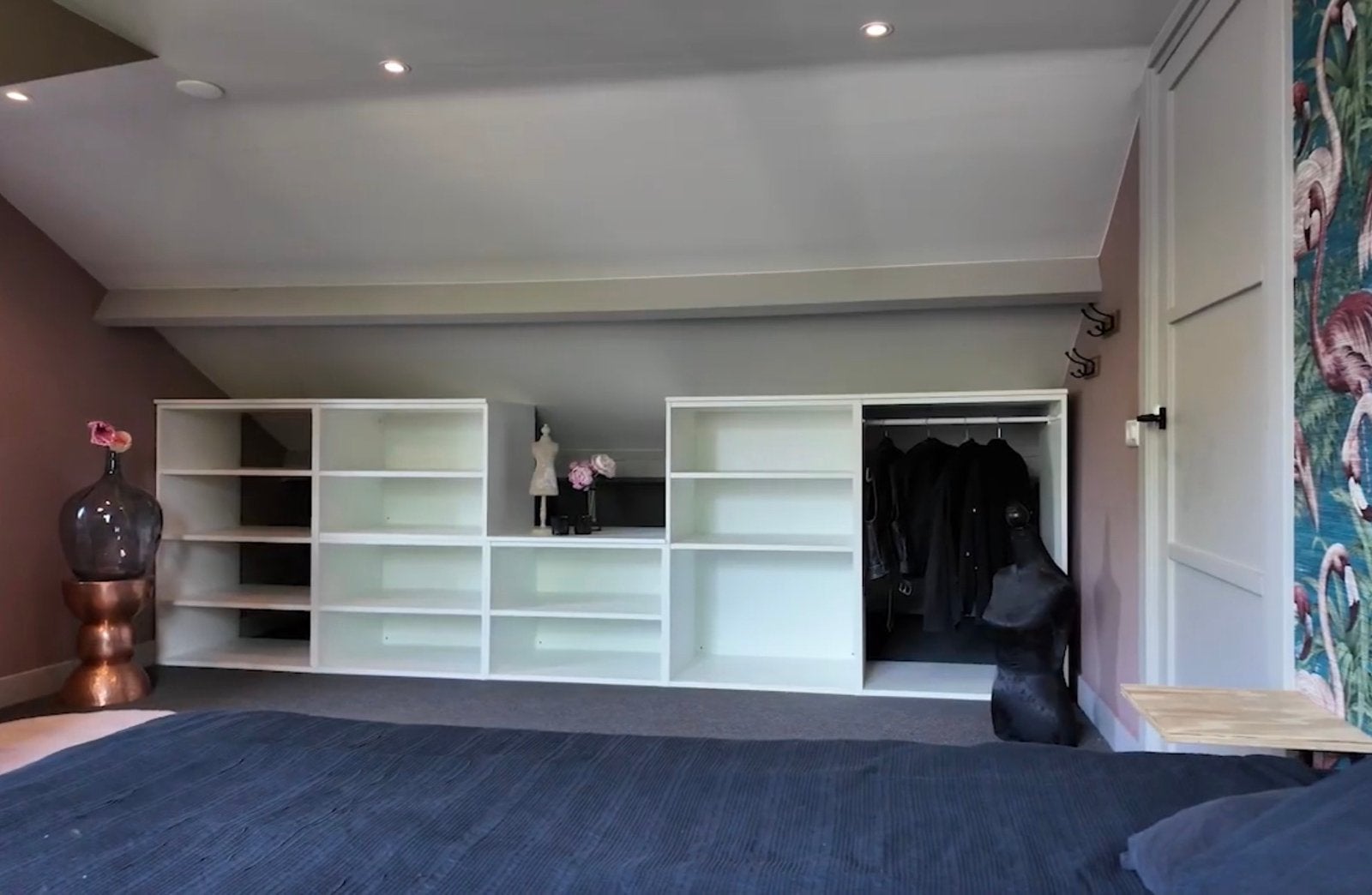 Ikea open kastenwand, Huis en Inrichting, Kasten | Kledingkasten, Ophalen, Zo goed als nieuw, 200 cm of meer, 50 tot 75 cm