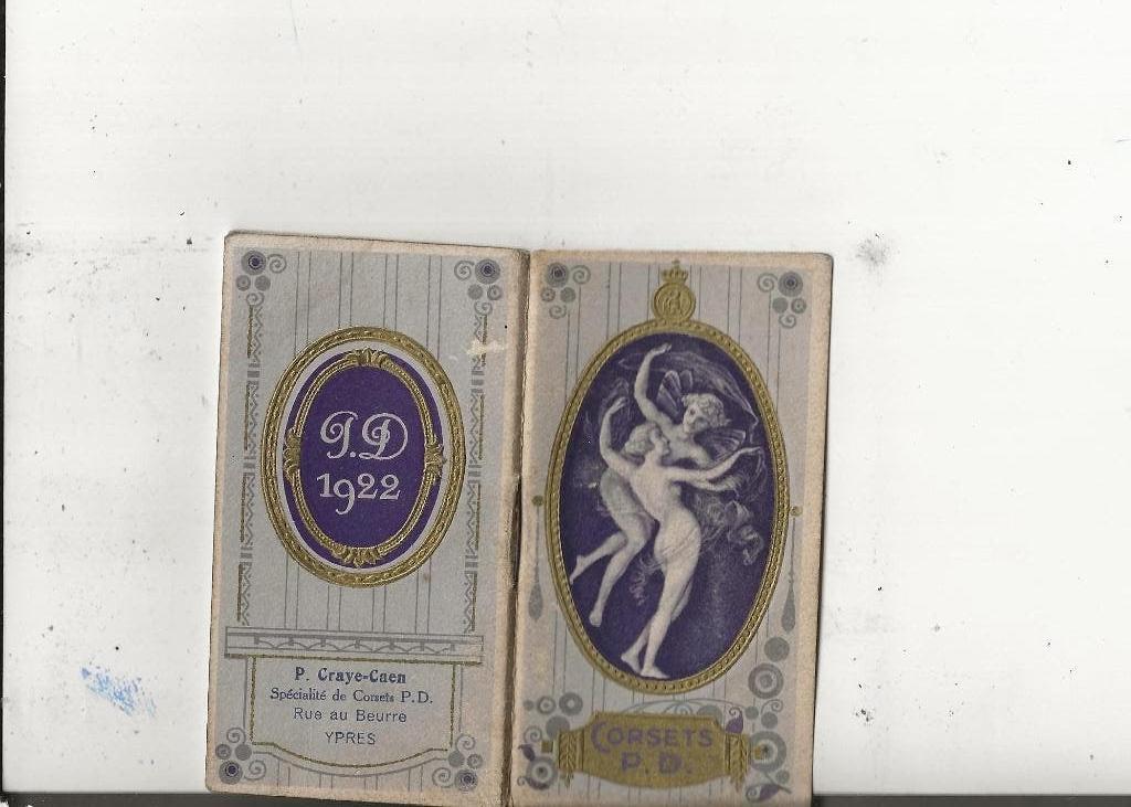 Corsets P.D. Boekje 1922, Ophalen of Verzenden, 1920 tot 1940, Ongelopen, Duitsland