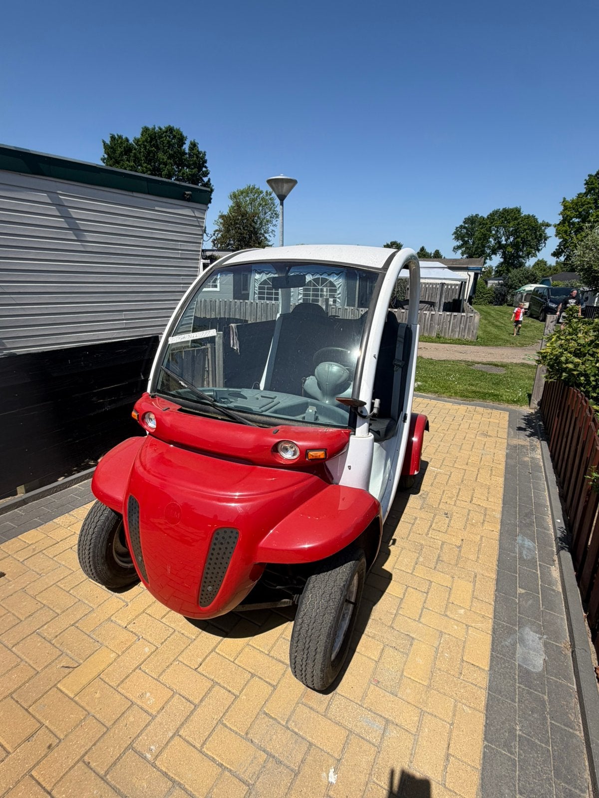 Elektrische golfkar 72V loopt niet accus vervangen zo mee, Ophalen, Zo goed als nieuw