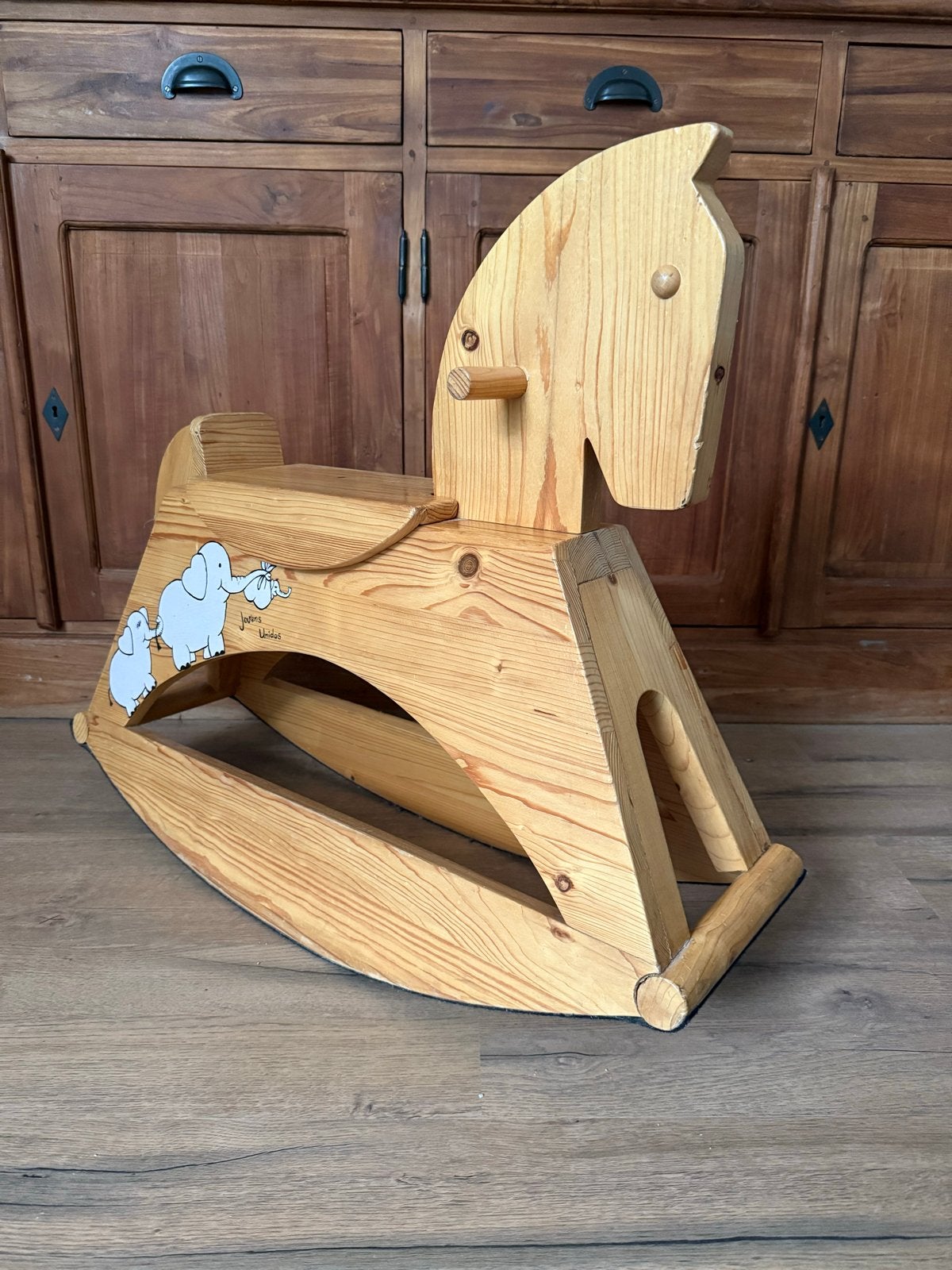 Houten hobbelpaard, Ophalen, Gebruikt, Rij- of Hobbelspeelgoed