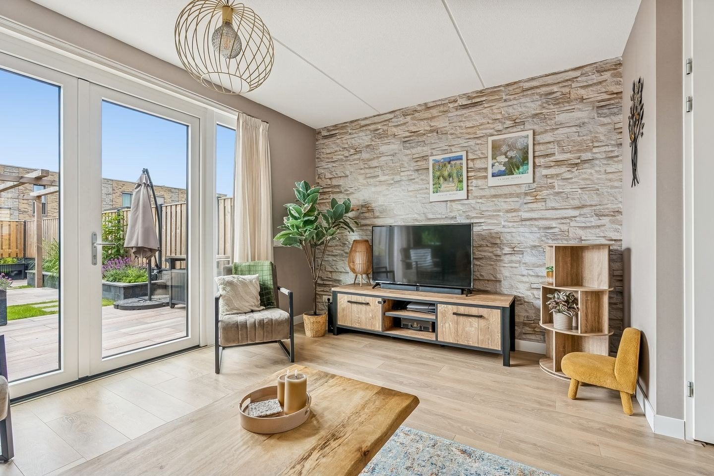 Profijt Meubel Mendiga TV-meubel 183 cm, 150 tot 200 cm, Zo goed als nieuw, Minder dan 100 cm, Industrieel