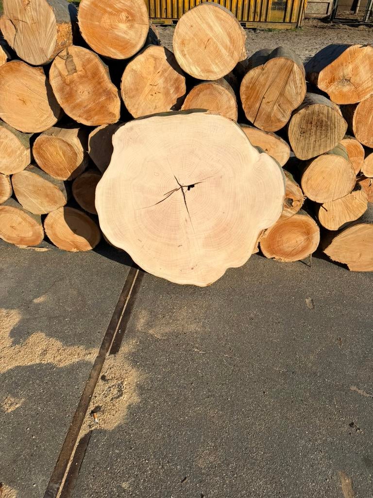 Beuken schijf, Tuin en Terras, Haardhout, Minder dan 3 m³, Ophalen of Verzenden