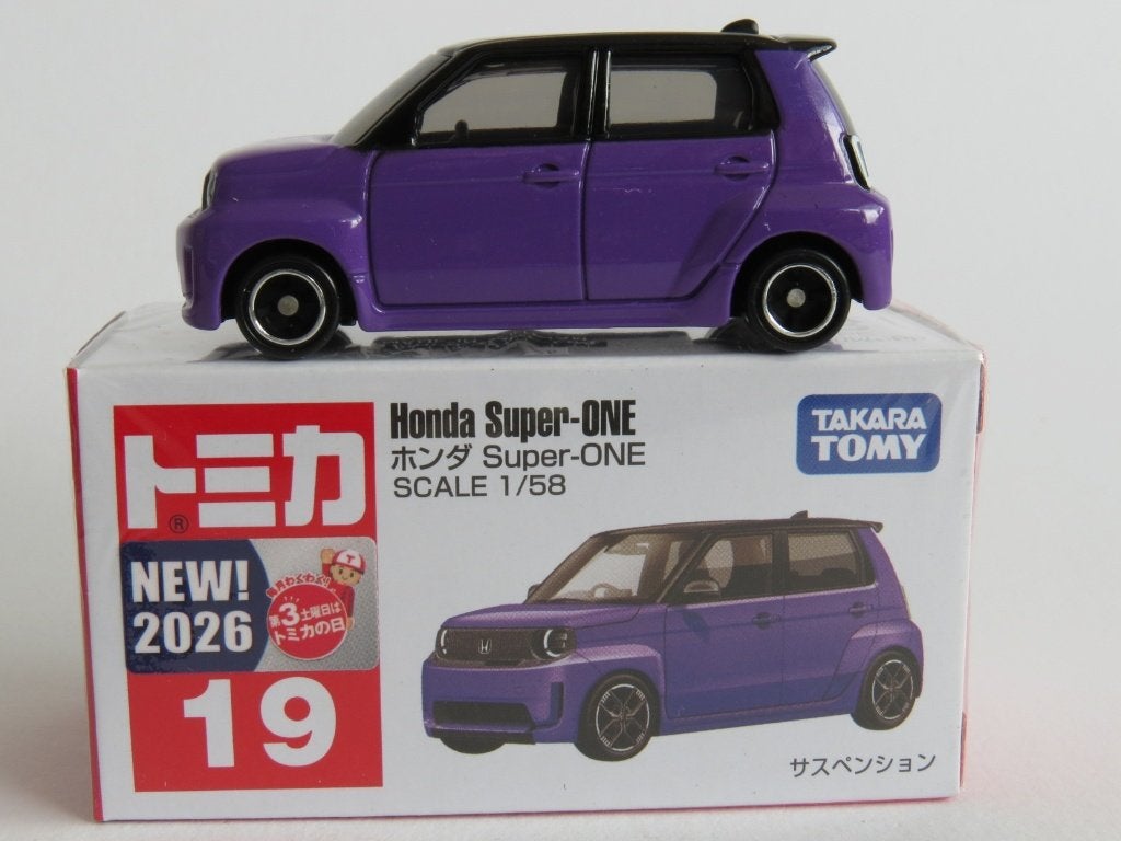 Tomica nr19 Honda Super-one 1/58 3inch tomy, Ophalen of Verzenden, Nieuw, Auto
