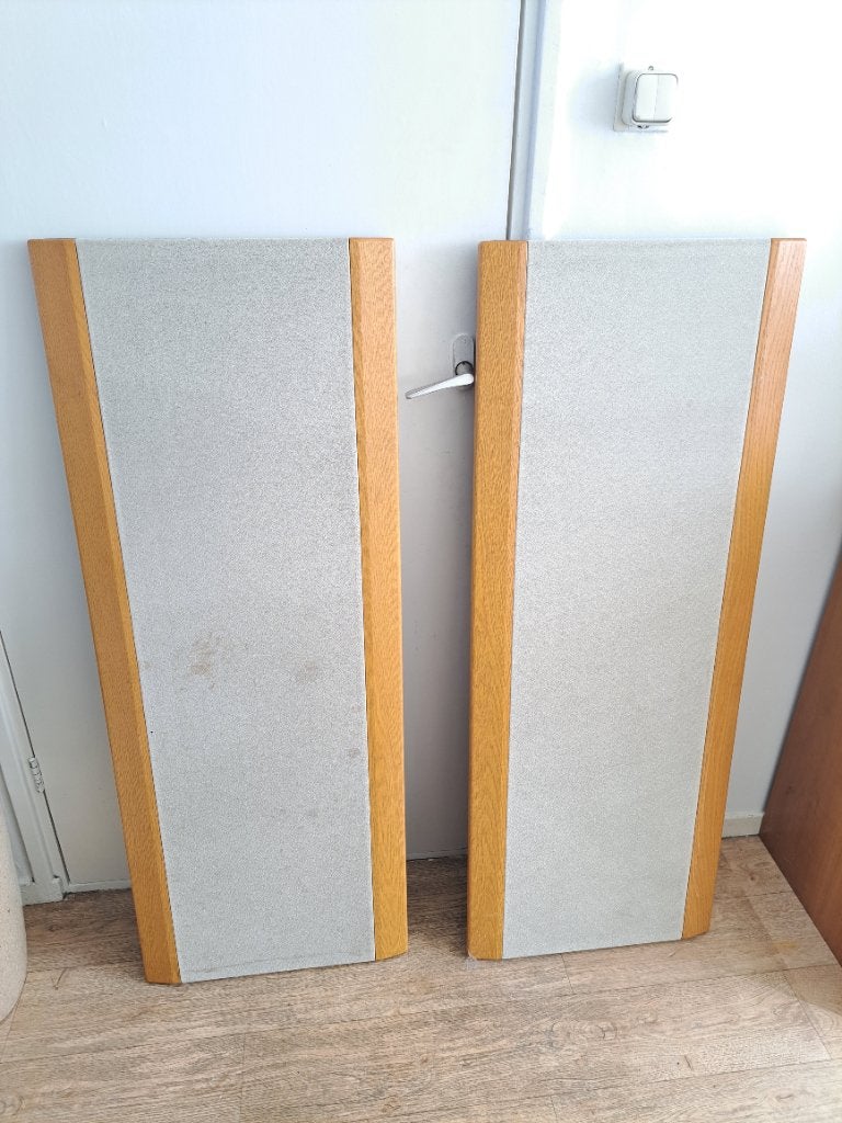 Magneplanar MG-.5/QR SE elektrostatische luidsprekers, Stereo speakers, Zo goed als nieuw, 60 tot 120 watt, Ophalen