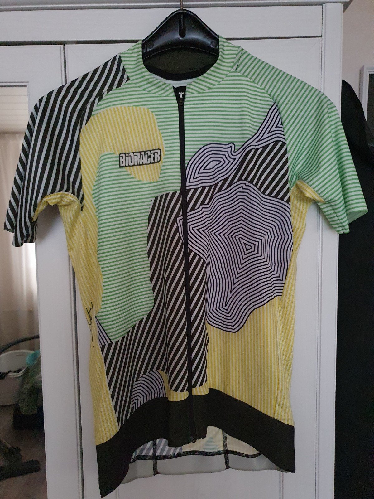 Bioracer Speedwear Fietsjersey Dames XL, Bioracer, Geel, Maat 46/48 (XL) of groter, Ophalen of Verzenden